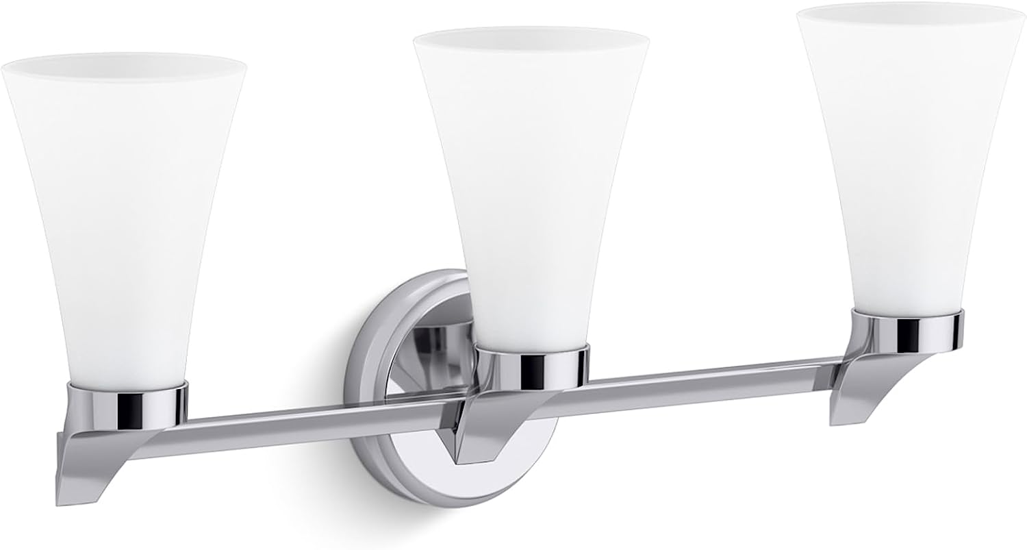 Kohler Simplice 3-Light Sconce - Brushed Nickel