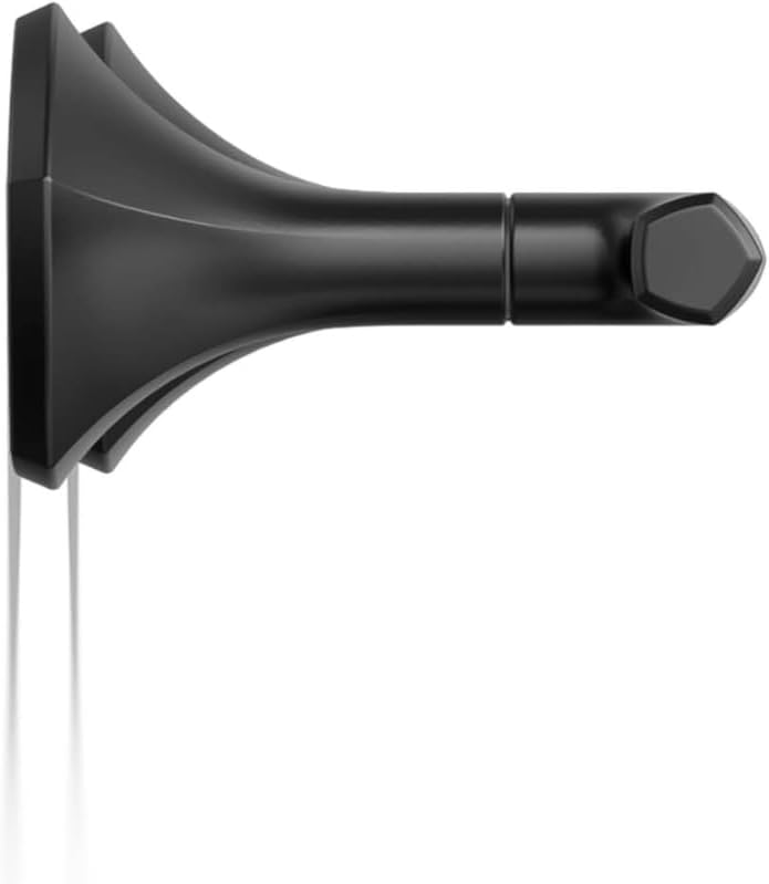 KOHLER T27013-4-BL Occasion Wall-Mount Bathroom Sink Faucet Lever Handle Trim in Matte Black