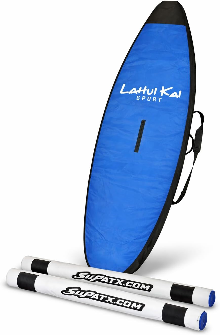 Lahui Kai Stand Up Paddle Board SUP Bag - 11' 6' Bags - Cover, Carrying Case, Storage (11' 6' Bag and Rack Pads)