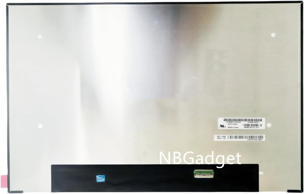 LP160WU3-SPD2 16.0' WUXGA 1920x1200 LCD Non-Touch Screen Display Replacement for Laptop