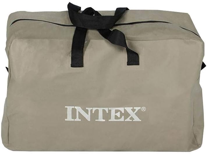 Intex Excursion 5 Person Inflatable Boat, Water Fishing River Raft Set w/ Oars - Large 1,300 Lb Capacity Portable Blow-Up 5 Seater Raft for Adults