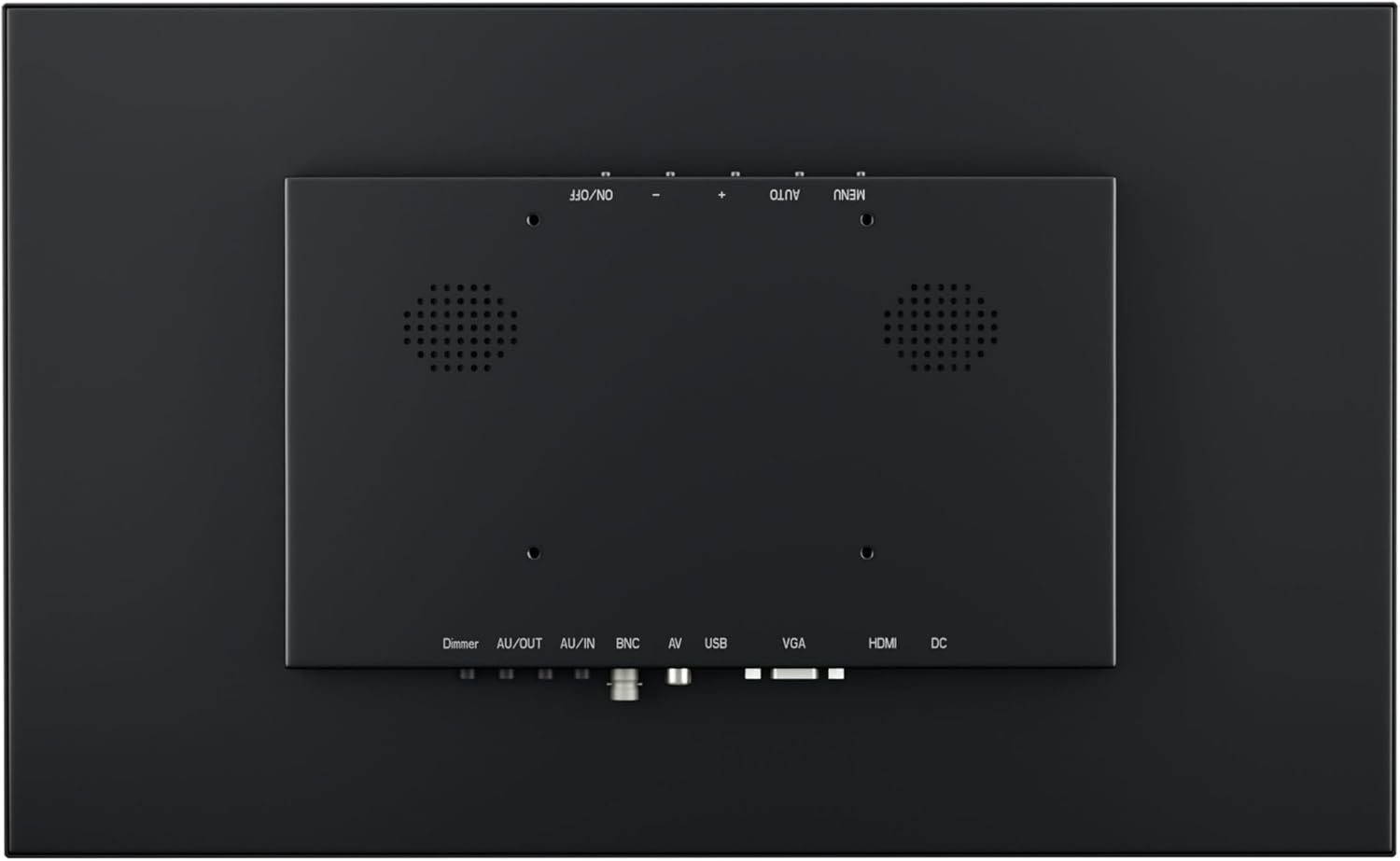 Beetronics 17-Inch Full HD IPS Monitor - Professional Industrial-Grade Display | HDMI, VGA, BNC, RCA Inputs | Durable Metal Housing, Matte Screen, 24/7 Continuous Operation, Wide Viewing Angle, 17HD7M
