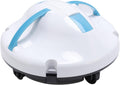 Robotic Pool Cleaner, 120 Minutes Runtime 100㎡ Cleaning Area Cordless Pool Vacuum, Portable Automatic Pool Vacuum Robot for Flat Above Ground Flat Pools, Inground Pools (US Plug)