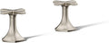 Kohler 27010-3-BN OCCASION™ Cross bathroom sink faucet handles, Vibrant Brushed Nickel