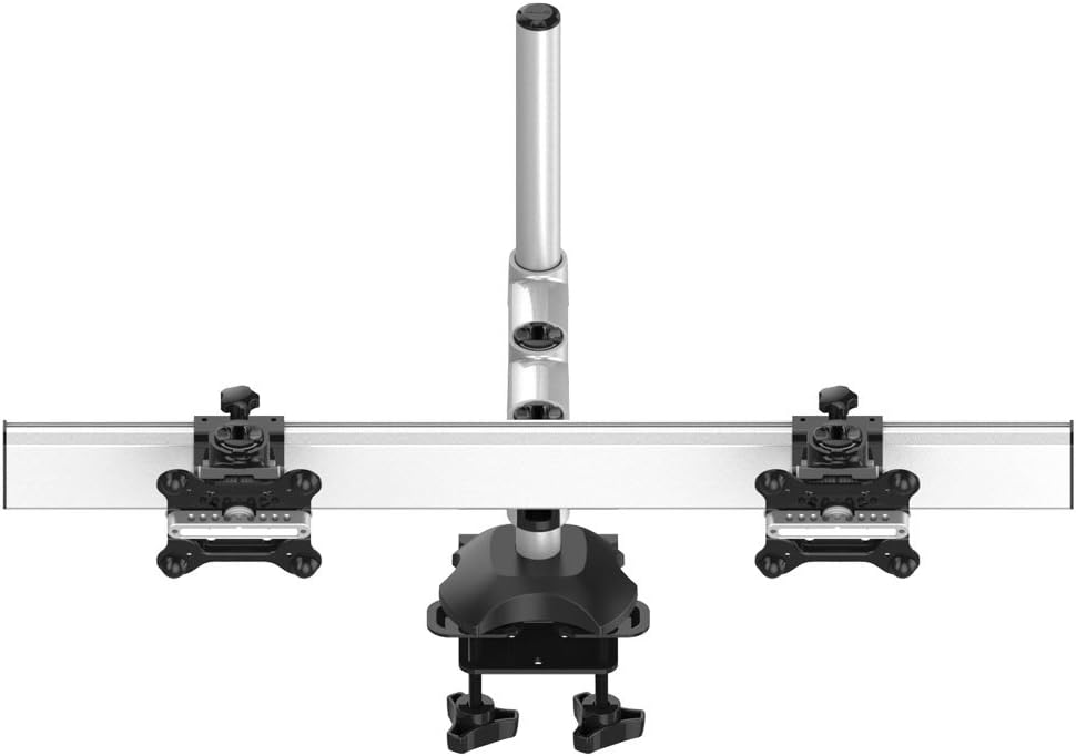 Dual Monitor Desk Mount for Apple Quick Release with Dual Arm (BL-AP27)