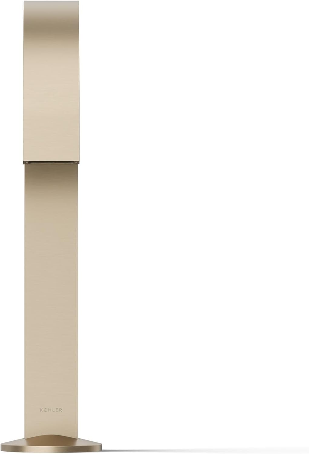 Kohler 77968-BV Components® Bathroom Sink Faucet spout with Ribbon Design, 1.2 gpm, Vibrant Brushed Bronze