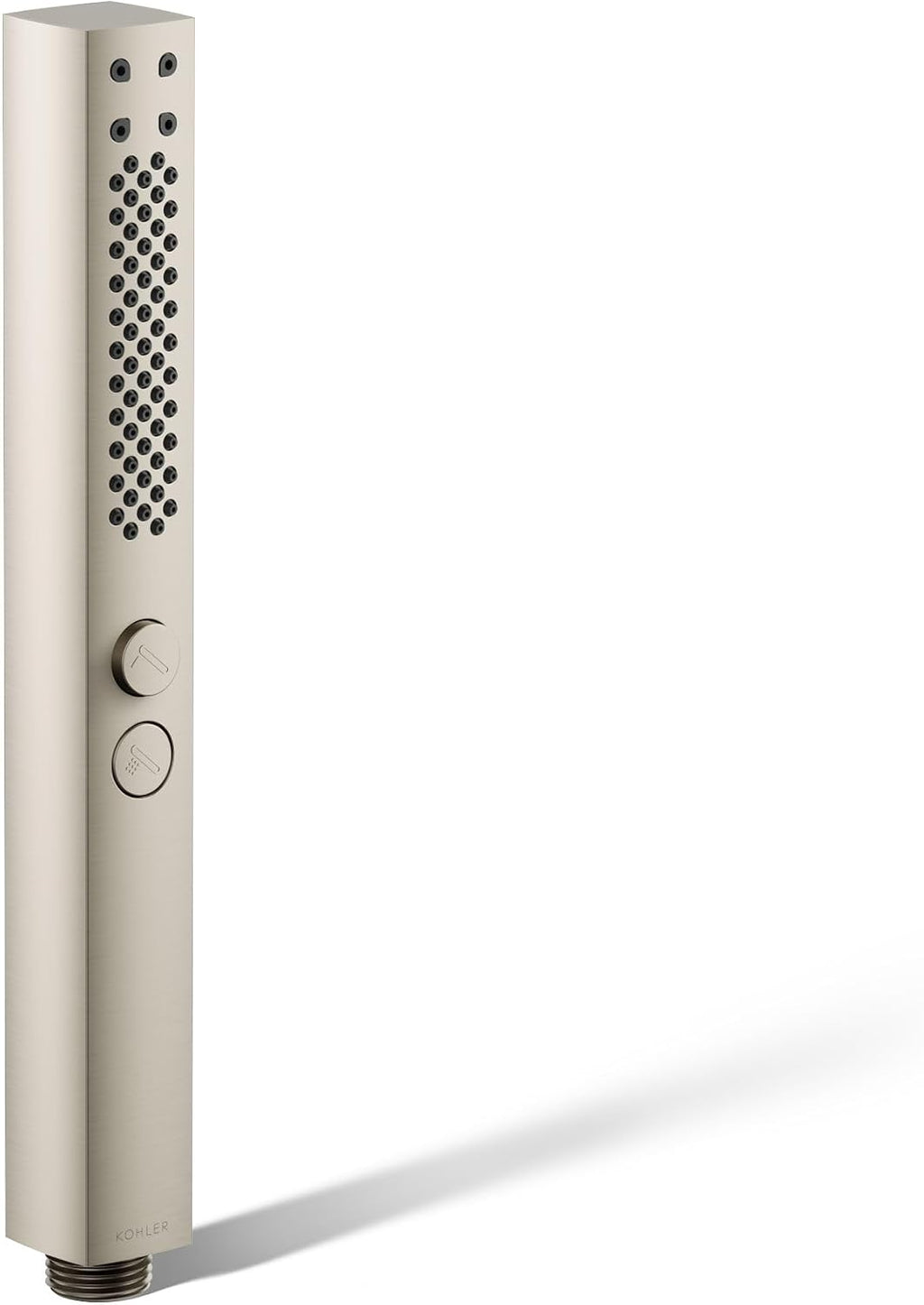 Kohler 21336-BN Shift®+ Square two-function handshower, 2.5 gpm, Vibrant Brushed Nickel