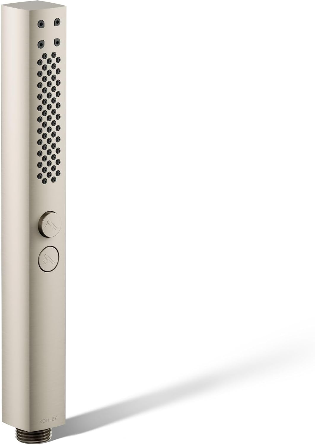 Kohler 21336-BN Shift®+ Square two-function handshower, 2.5 gpm, Vibrant Brushed Nickel