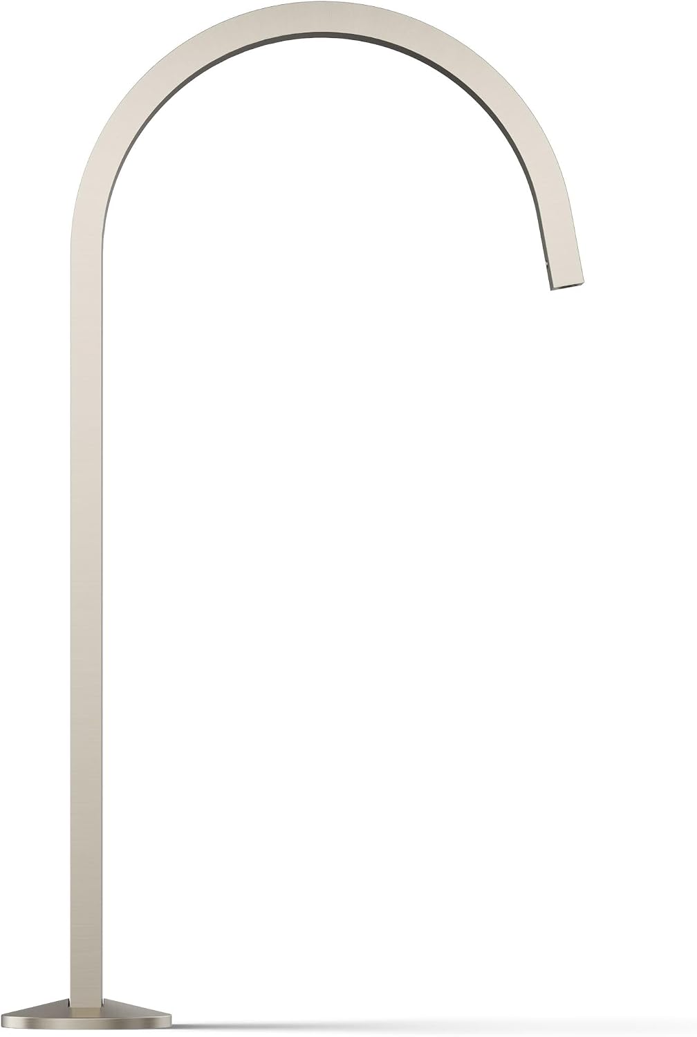 Kohler 77966-BN Components® Bathroom Sink Faucet spout with Ribbon Design, 1.2 gpm, Vibrant Brushed Nickel