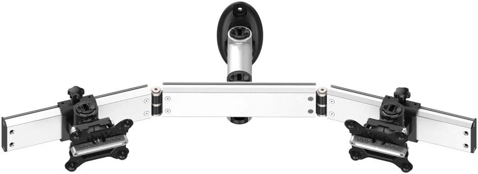 Dual Monitor Wall Mount for Apple w/Quick Release Single Arm