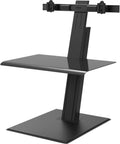 Humanscale - Qsebd - QuickStand Eco - Dual Monitor (Black)