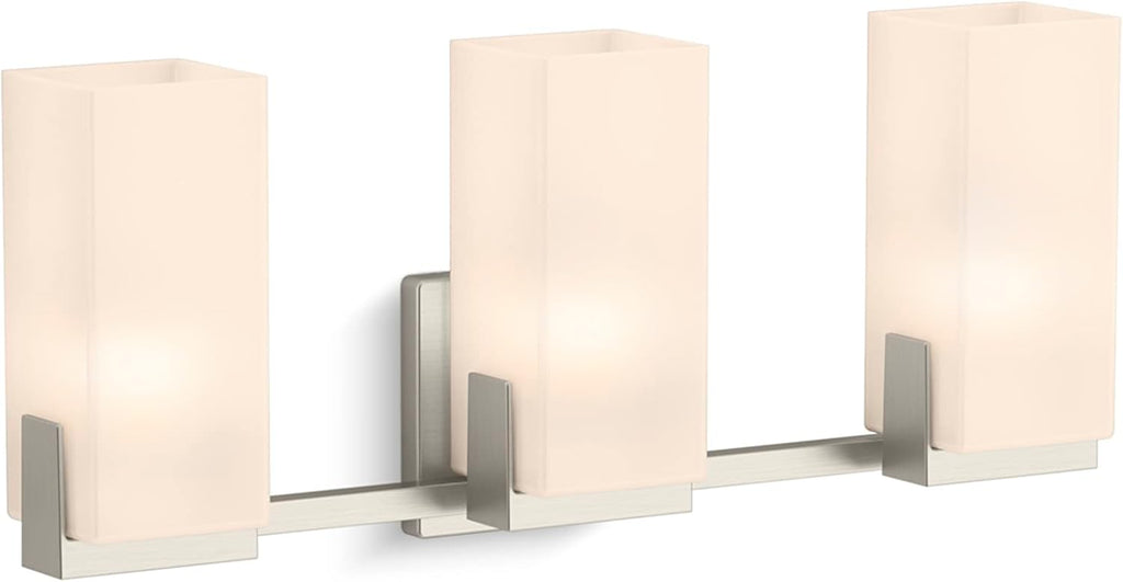 Kohler 3-Light Sconce - Honesty Collection Brushed Nickel