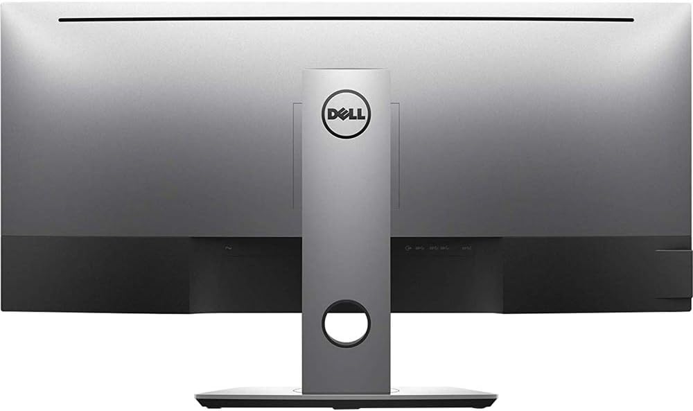Dell U3419W Ultrasharp 34-Inch WQHD (3440x1440) Curved IPS USB-C Monitor, Black