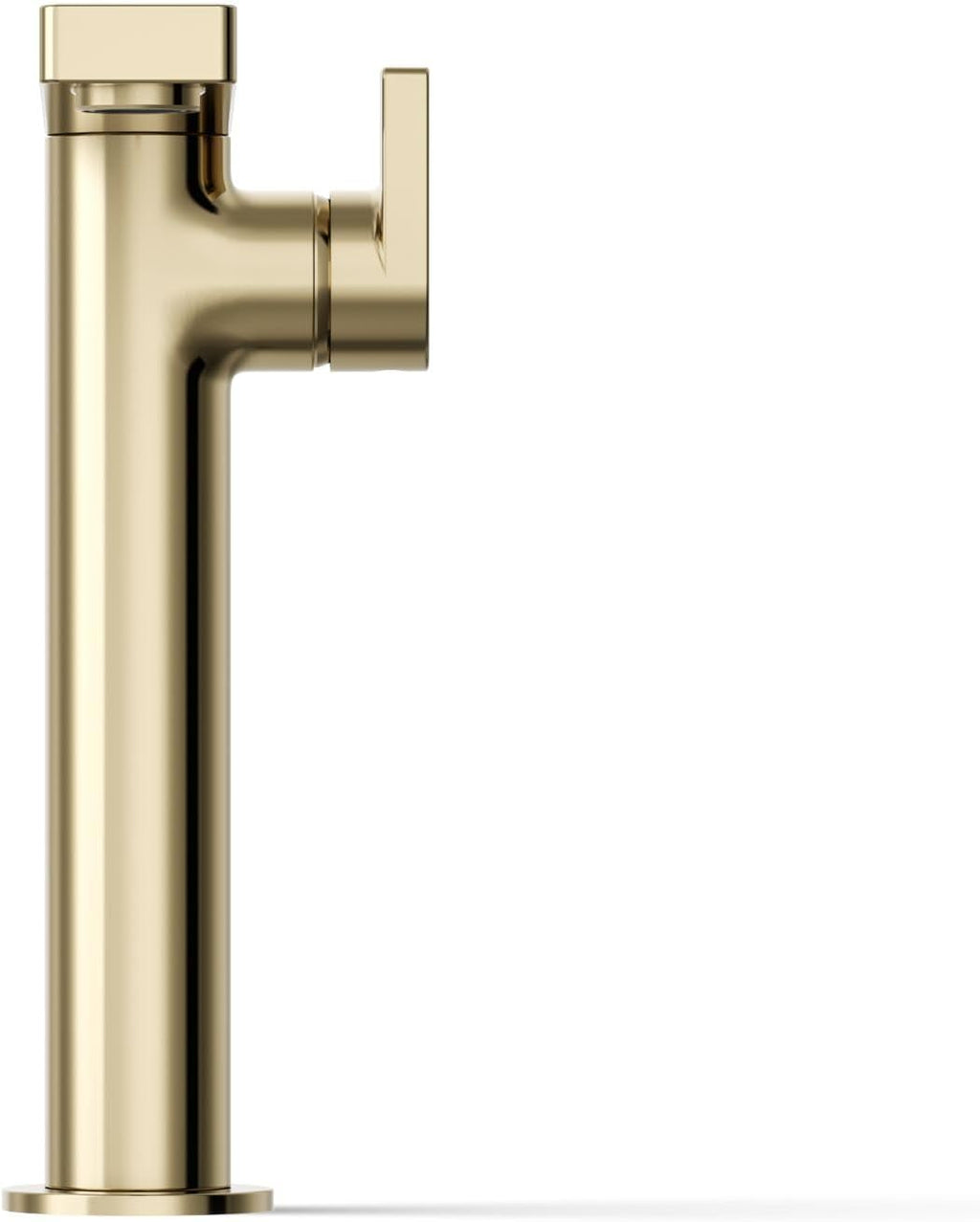 Kohler 73168-4-AF Composed® Tall Single-Handle Bathroom Sink Faucet with Lever Handle, 1.2 gpm, Vibrant French Gold