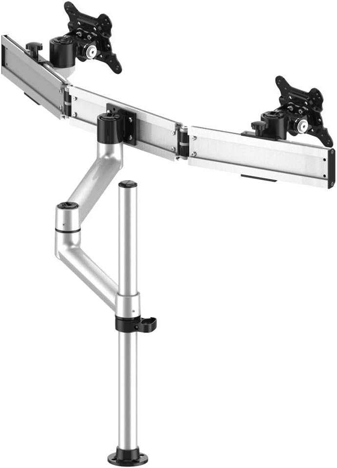 Dual Track Rail Mount for Apple Display Quick Release with Dual Arm (BL-AT109)
