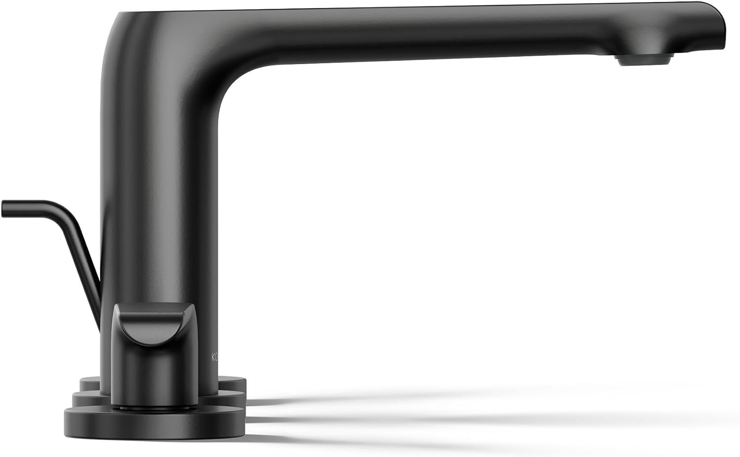 Kohler 97352-4-BL Avid® Widespread Bathroom Sink Faucet, 1.2 gpm, Matte Black