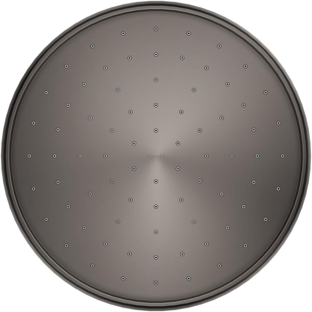 Kohler 13693-G-BN Traditional 10' single-function rainhead, 1.75 gpm, Vibrant Brushed Nickel