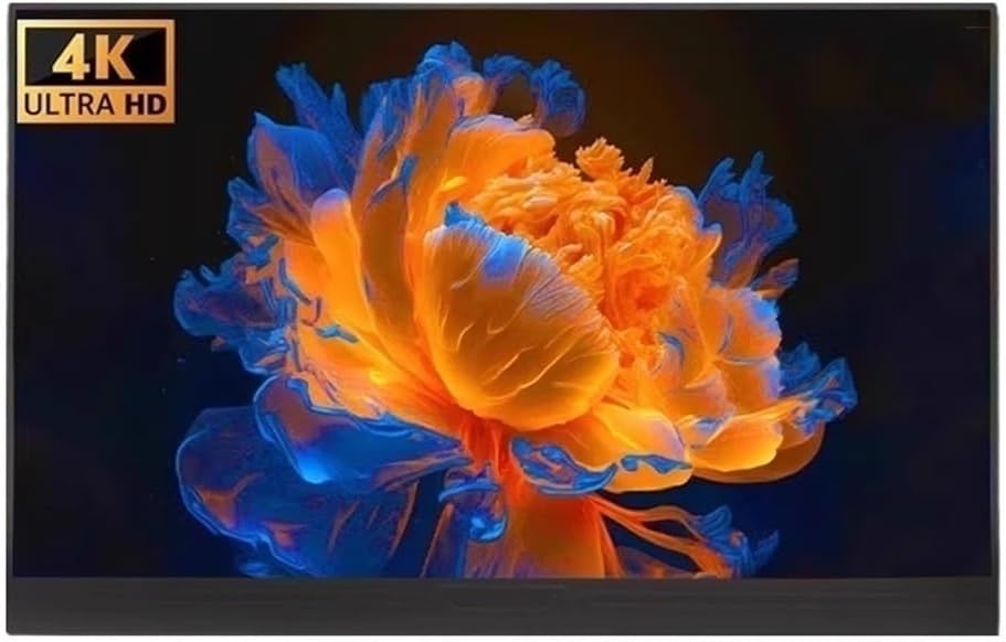 Second Screen 15.6-inch 4K Resolution Multi-Function Extended Screen for Gaming and Audio-Visual Sub-Screen Gaming