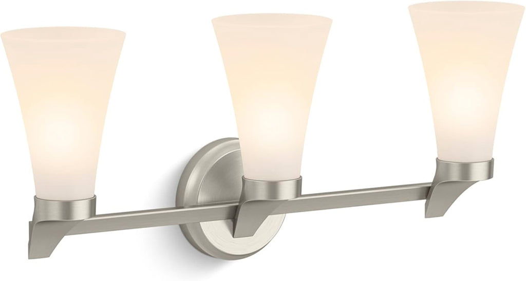 Kohler Simplice 3-Light Sconce - Brushed Nickel