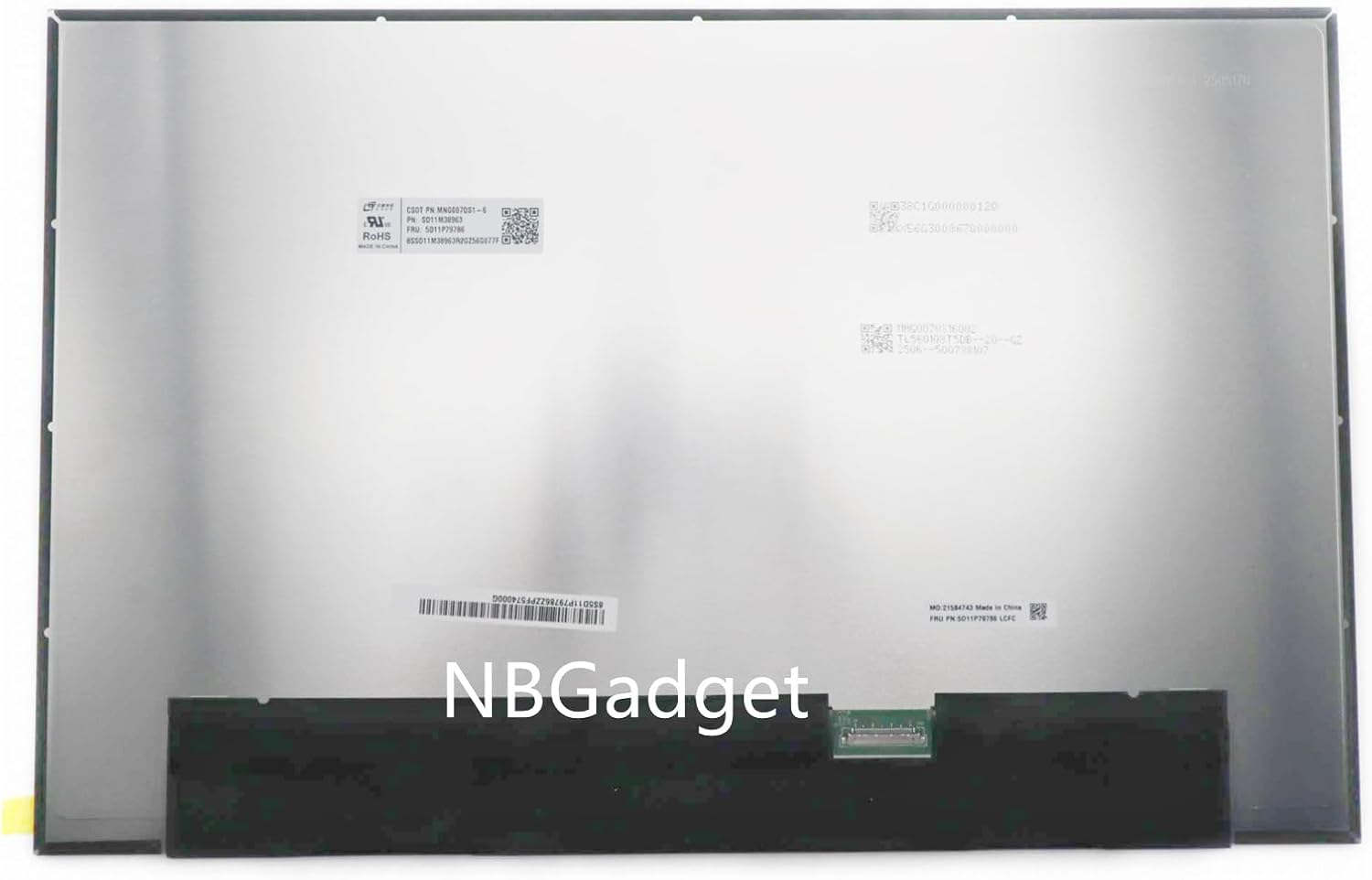 MNG007QS1-6 NV160WUM-N4E V8.0 B160UAN04.9 N160JCA-EEM 16.0' WUXGA 1920x1200 LCD Non-Touch Screen Display Replacement for Laptop