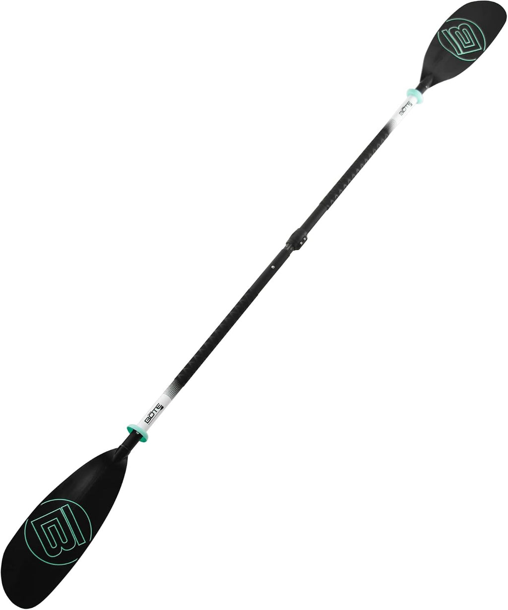 BOTE Universal 5 Piece Kayak Paddle, Adjustable & Portable, Compact for Travel Friendly Family, Adults and Kids, Tandem, Single, 1-Person or 2-Person