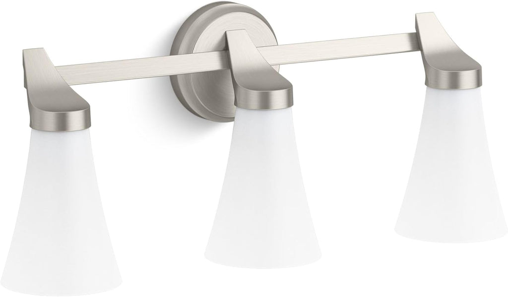 Kohler Simplice 3-Light Sconce - Brushed Nickel