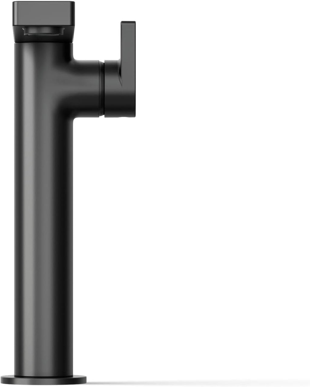 Kohler 73168-4-BL Composed® Tall Single-Handle Bathroom Sink Faucet with Lever Handle, 1.2 gpm, Matte Black