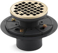 KOHLER Clearflo Round design tile-in shower drain