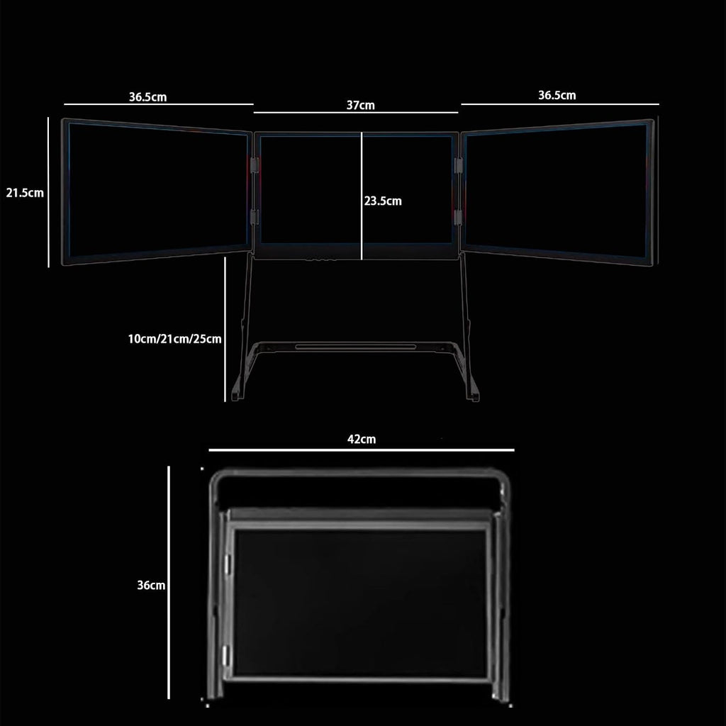 Laptop Dual Monitors, Display Extender, Portable Laptop Screen Extender, 15.6-inch HD Display, Easily Create a Multi-Screen Home Office System for Improved Meeting and Learning Efficiency