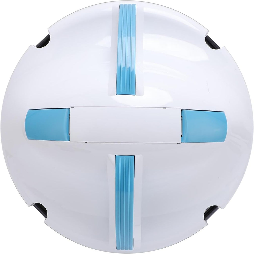 Automatic Pool Cleaner, Cordless Underwater Cleaner Robot with Long Runtime for Swimming Pools, Efficient Cleaning with Suction Technology, Easy to Use (US Plug)