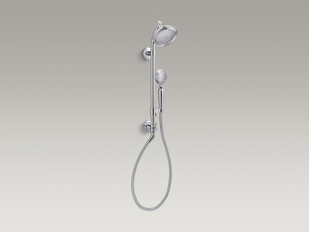 KOHLER 76472-G-BV Hydrorail-S Shower Column Kit With Artifacts 1.75 Gpm, Vibrant Brushed Bronze