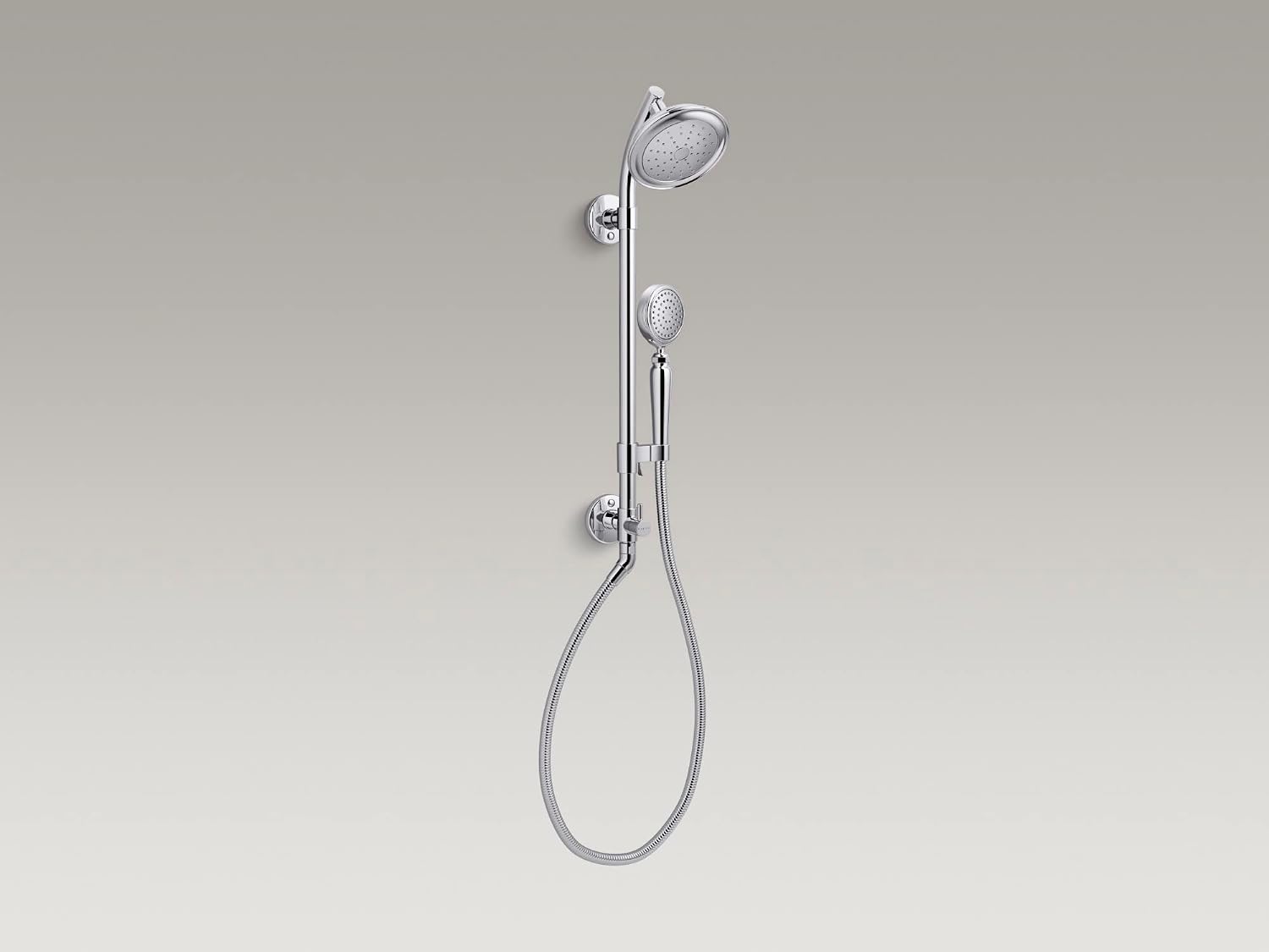 KOHLER 76472-G-BV Hydrorail-S Shower Column Kit With Artifacts 1.75 Gpm, Vibrant Brushed Bronze