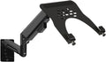 Monitor Desk Wall Mount Monitor Arm with Laptop Tray, Aluminum Gas Spring Full Motion Laptop Mount Arm Fits Max 32 inch, 19.8 lbs Screens/ 10-17' Laptop Monitor Stand(Black)