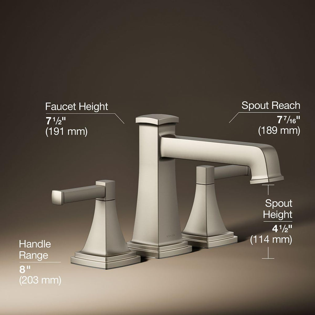 KOHLER Riff Deck Mounted Roman Tub Filler