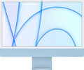 Apple 2021 iMac with Apple M1 Chip with 8-core CPU, 24-inch, 16GB RAM, 256GB SSD Storage, QWERTY English, Blue (Renewed)