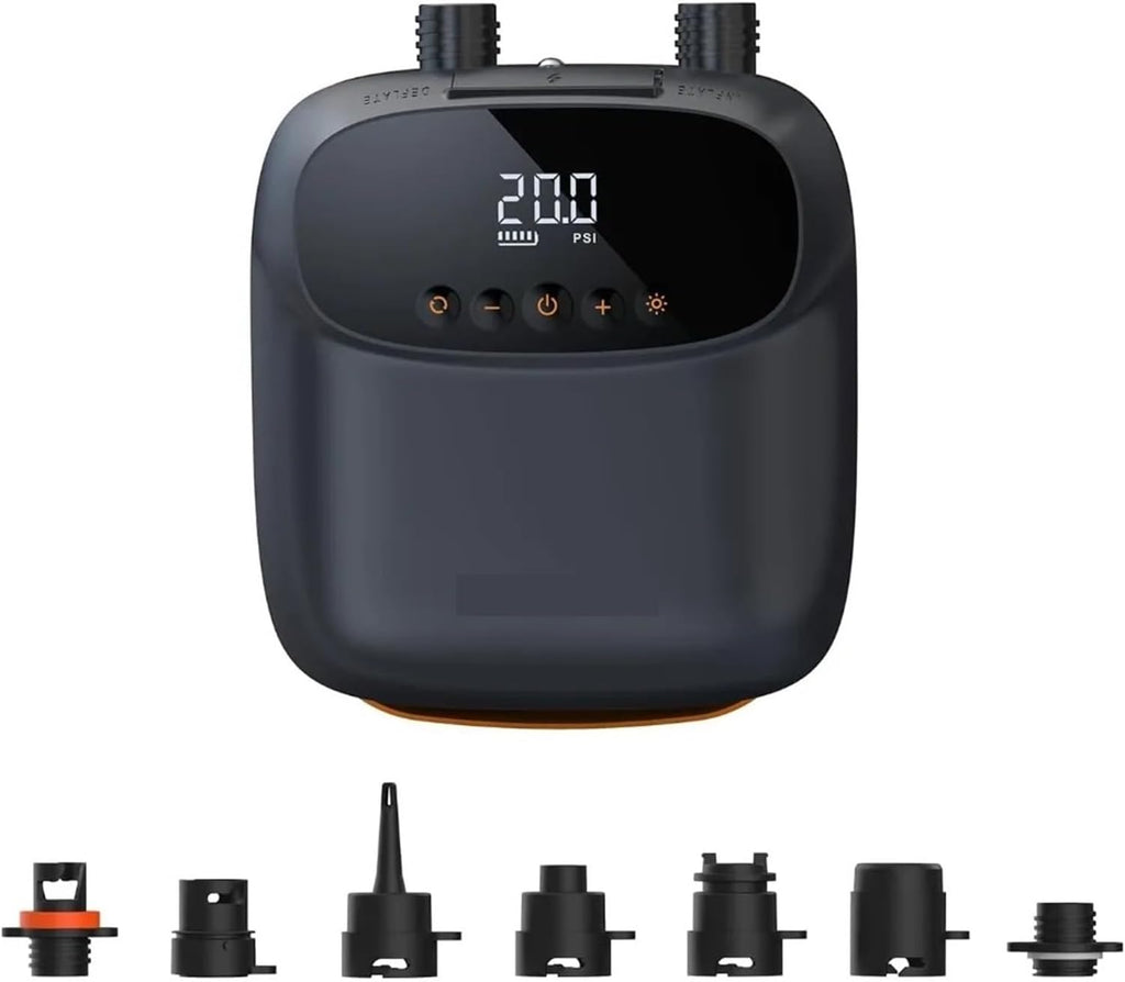 Tire Inflator, Paddle Board Pump Electric Portable SUP Pump Dual-Stage Inflation & Auto-Off Air Pump For Stand Up Paddle,Dual Use Air Pump