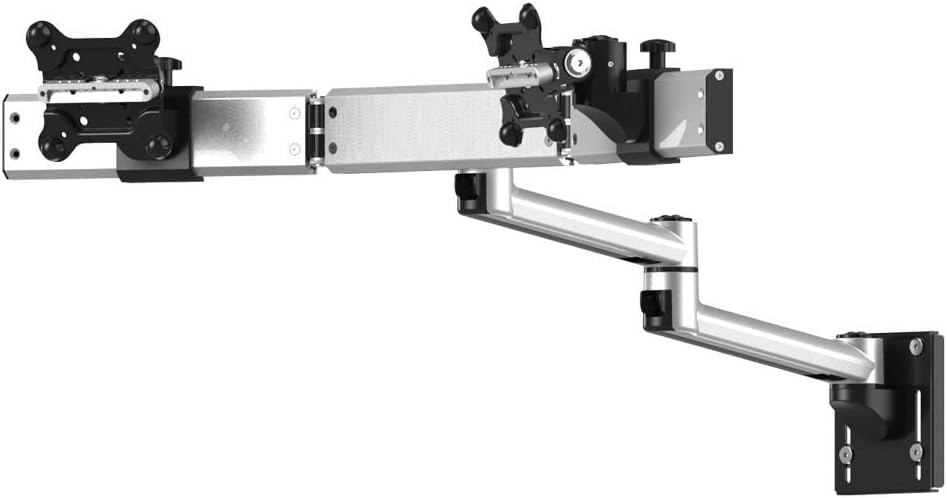 Dual Apple VESA Mount for Slatwall Dual Arm with Quick Release (BL-AS90)