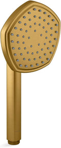 KOHLER 27052-2MB Occasion Single-Function Handshower, Handheld Showerhead with 1 Spray Setting, 2.5 GPM, Vibrant Brushed Moderne Brass