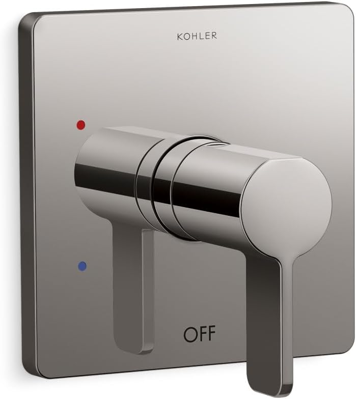 KOHLER K-TS23501-4-TT PARALLEL® RITE-TEMP VALVE TRIM, Vibrant Titanium