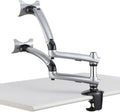 Dual Desk Mount Spring Arm Clamp Base - Compatible with Apple (DM-GSDA-C)