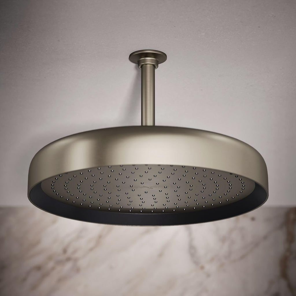Kohler 26292-BN Statement® Round 14' single-function rainhead, 2.5 gpm, Vibrant Brushed Nickel