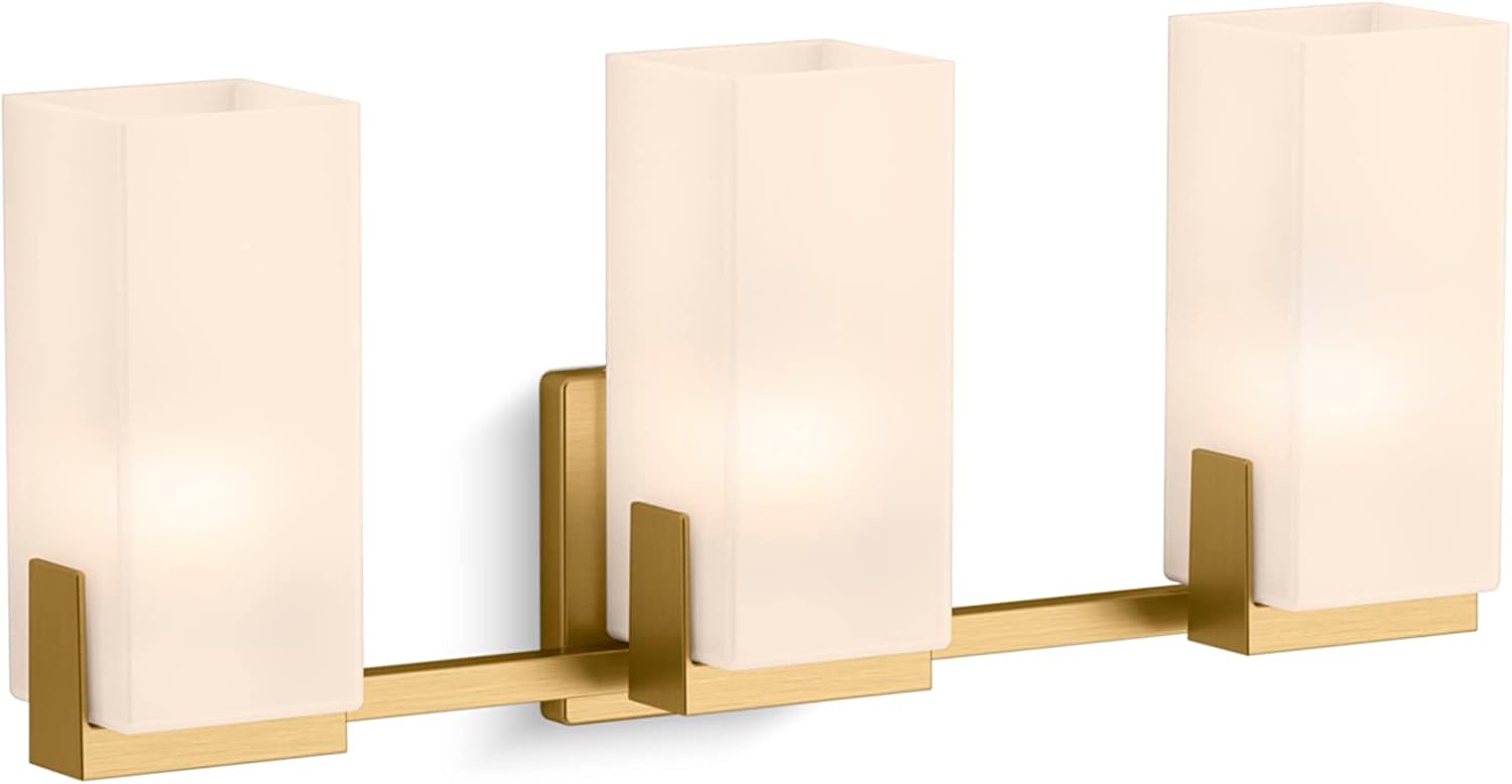 Kohler 3-Light Sconce - Honesty Collection Brushed Nickel
