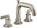 Kohler KT35912-4-BN Castia by Studio McGee Deck Mounted Roman Tub Filler with Built-In Diverter Vibrant Brushed Nickel