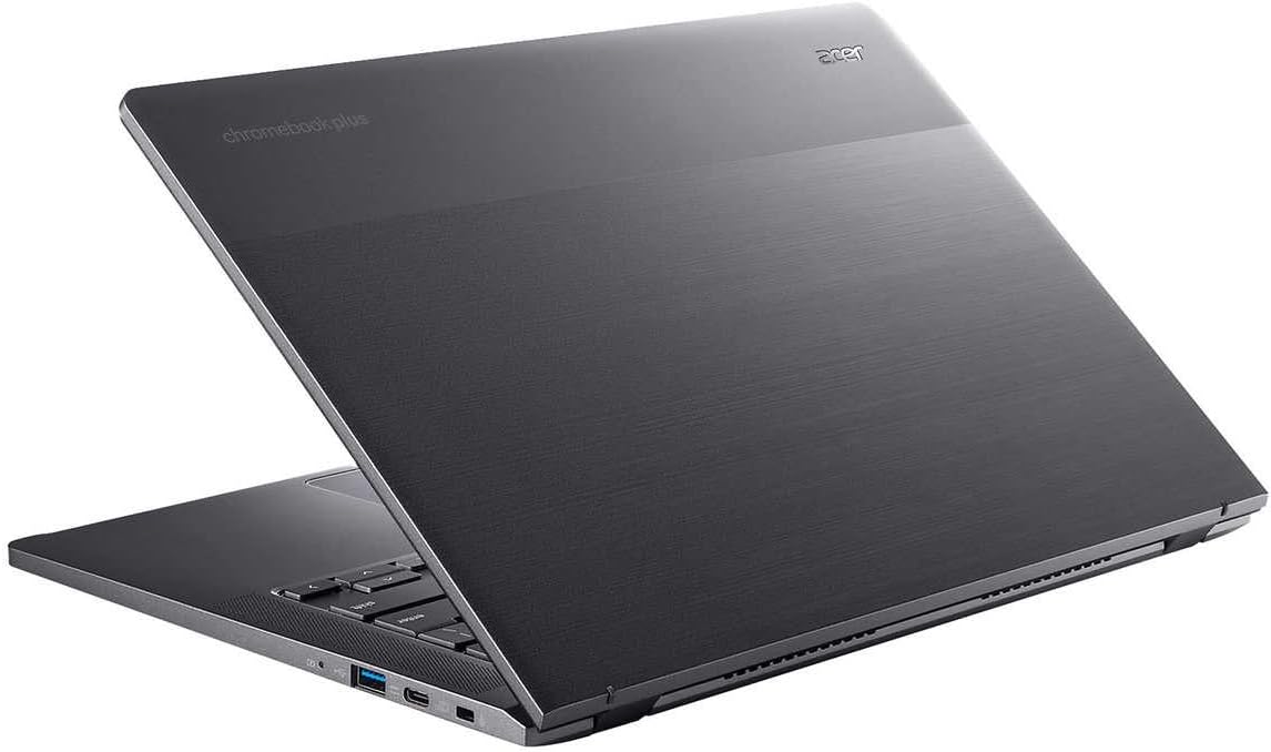 acer Chromebook Plus 514 Google AI Laptop 14' FHD IPS Touchscreen Intel Octa core i3-N305 8GB RAM 512GB SSD Type-C Free Google AI/2TB Loud Storage for 1-Year Grey + HDMI Cable