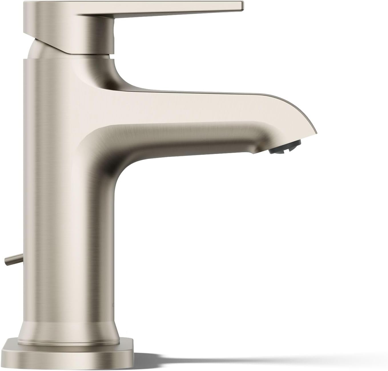Kohler 97061-4-BN Hint® Single-Handle Bathroom Sink Faucet, 1.2 gpm, Vibrant Brushed Nickel