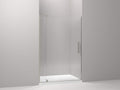Kohler 707541-L-BNK Revel Shower door, Crystal Clear glass with Anodized Brushed Nickel frame
