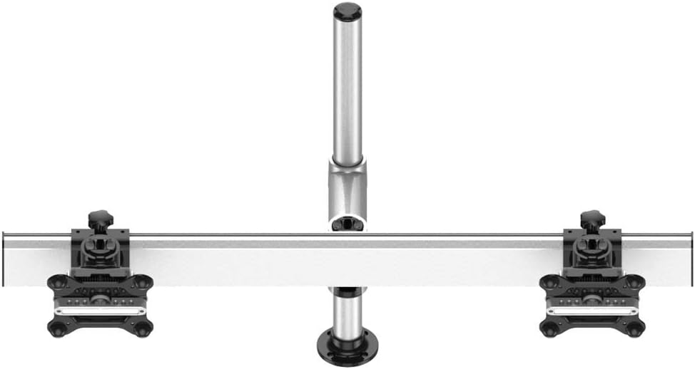 Dual Track Rail Mount for Apple Display with Quick Release Single Arm (BL-AT105)
