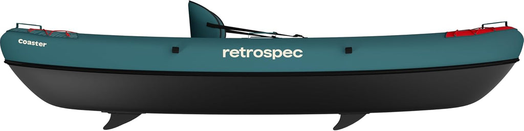 Retrospec Coaster Single & Tandem Inflatable Kayak for Adults - Blow Up Kayak, 220 & 440lb Capacity, Portable Lightweight Kayak with Paddle, Pump & Carry Bag