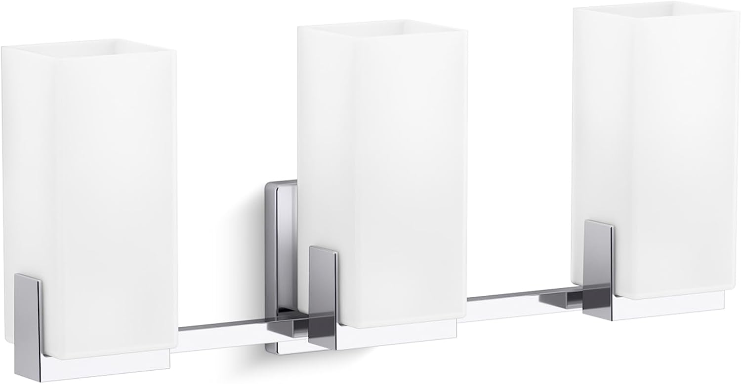 Kohler 3-Light Sconce - Honesty Collection Brushed Nickel