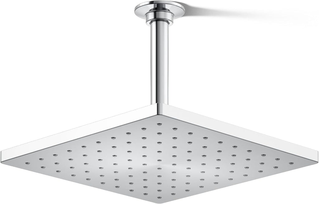 Kohler 26149-G-CP Honesty® 10' single-function rainhead, 1.75 gpm, Polished Chrome